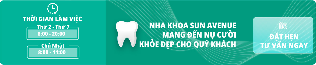 Liên hệ tư vấn nha khoa tại Sun Avenue Dental.